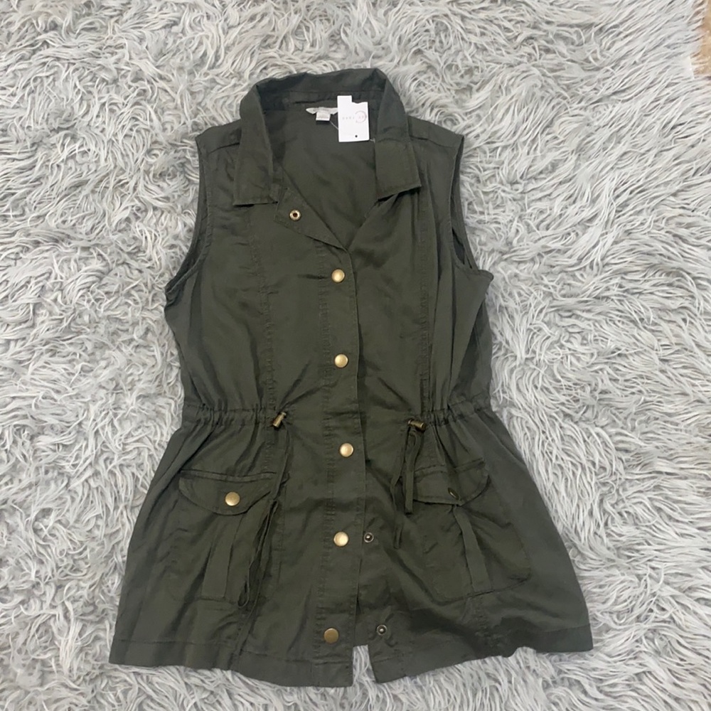 JM Sportswear Est 1946, Oak Moss size small